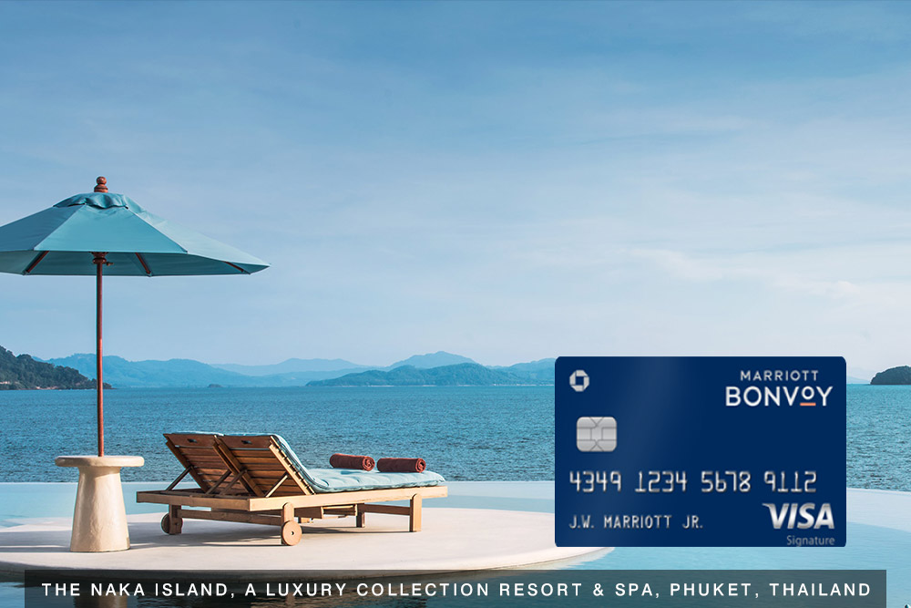 Marriott Bonvoy Card, The Naka Island, A Luxury Collection Resort & Spa, Phuket, Thailand