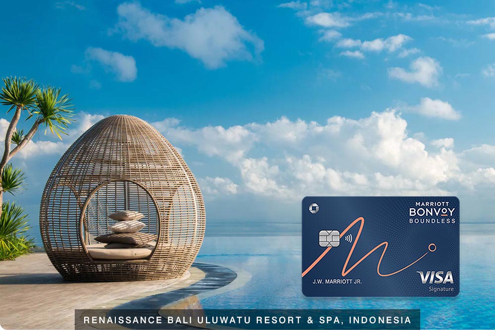 Marriott Bonvoy Boundless Card, Renaissance Bali Uluwatu Resort & Spa, Indonesia