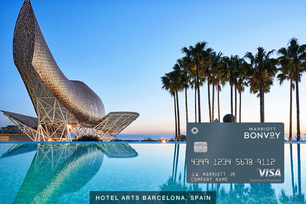 Marriott Bonvoy Business Card, Hotel Arts Barcelona, Spain